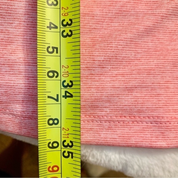 NWT Athletic Dress Large Harmony & Balance Coral Pink Racerback Stretch Slvlss - Picture 14 of 16